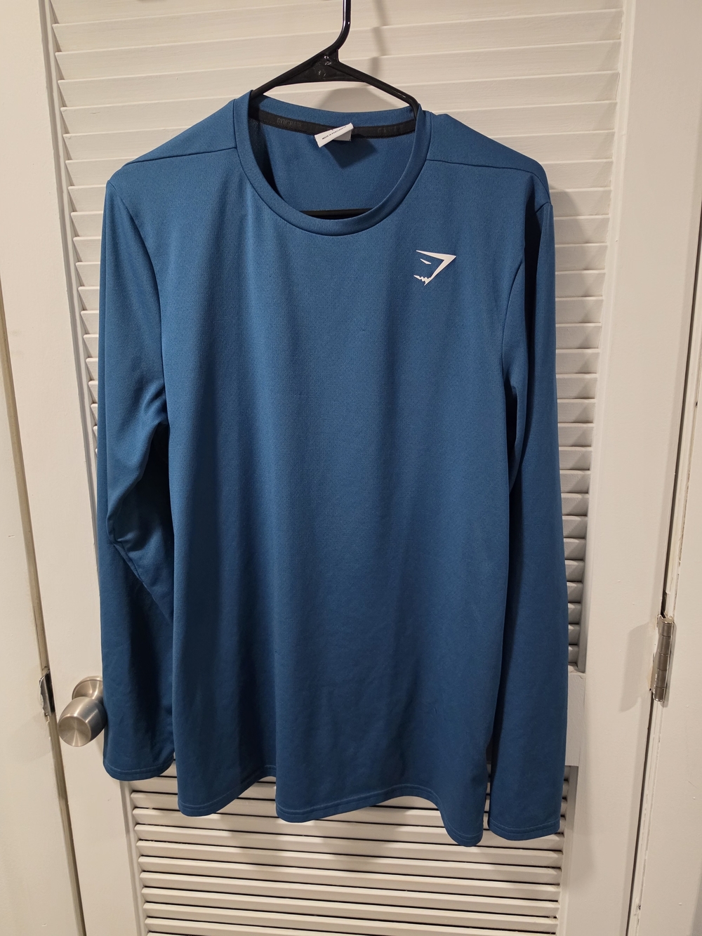 Gymshark Teal Long Sleeve Training Top